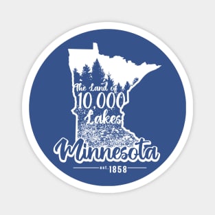 Minnesota The Land of 10,000 Lakes Magnet